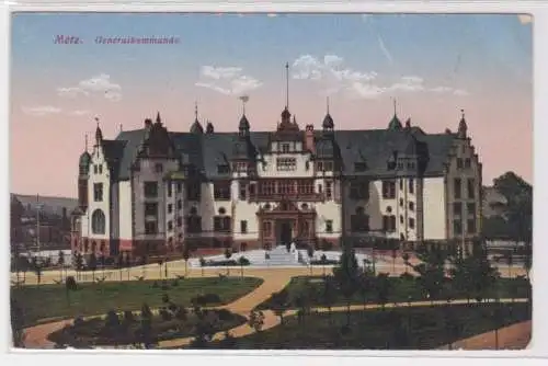 04609 AK Metz Elsaß-Lothringen Generalkommando 1915