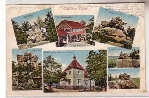 36979 Feldpost Mehrbild Ak Gruß vom Töpfer 1915