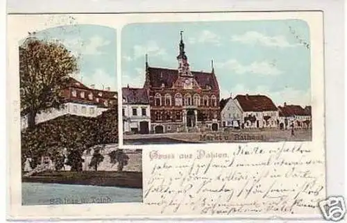 30184 Mehrbild Ak Gruß aus Dahlen Markt usw. 1910