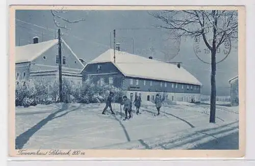 79363 Feldpost Ak Tannenhaus Schöneck 800 m 1943
