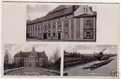 09814 Mehrbild Ak Riesa Gröba Gasthof um 1940