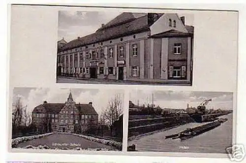 10901 Ak Gasthof Riesa Gröba um 1930
