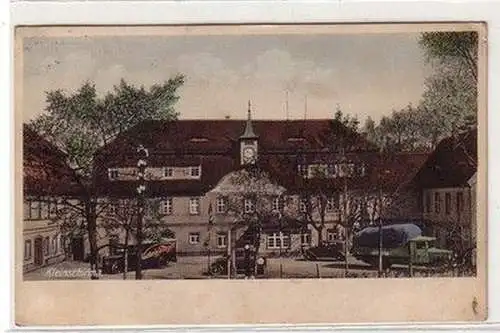 59806 Ak Gasthof Kleinschirma mit Autos davor 1937