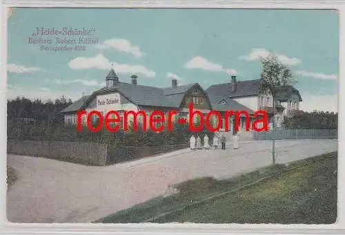 79678 Ak Chemnitz 'Heide Schänke' Besitzer Robert Kölbel 1915