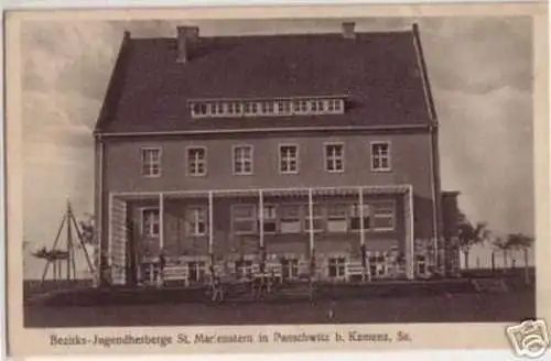 09056 Ak Jugendherberge Panschwitz bei Kamenz um 1930