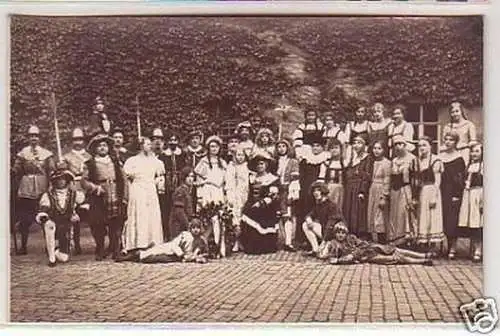 08029 Foto Ak Heimatfest Colditz Histor. Kostüme 1926