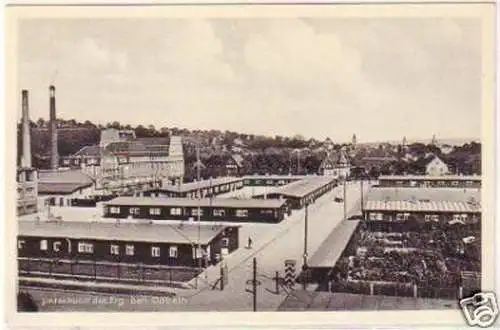 23569 Ak Döbeln Unterkunft des Erg.-Bataillon um 1930
