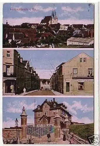28145 Feldpost Ak Lommatzsch in Sachsen 1916
