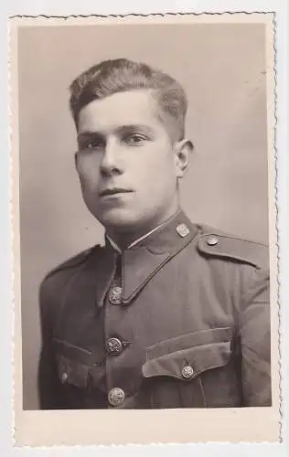 67133 Foto Ak Soldat Iglau Jihlava Böhmen-Mähren 1939