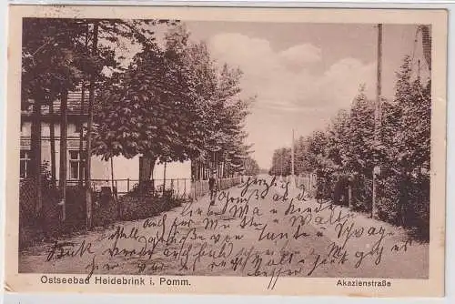 50933 Ak Ostseebad Heidebrink Międzywodzie in Pommern Kazienstrasse 1928