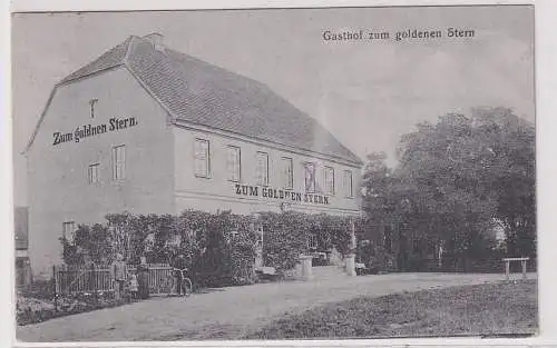 61594 Ak Wittenberg Gasthof zum goldenen Stern 1931