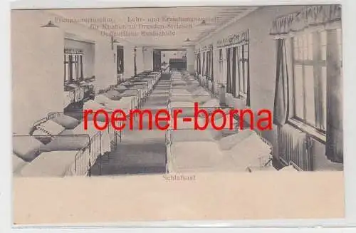 77232 Ak Dresden Striessen Freimaurerinstitut Schlafsaal um 1900