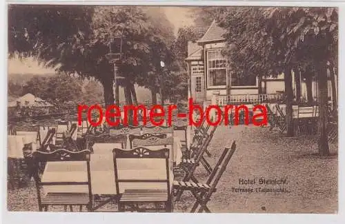 85892 Ak Rentzschmühle Vogtländ. Schweiz Hotel Steinicht 1927