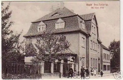 06964 Ak Regis Bez. Leipzig die neue Post um 1920