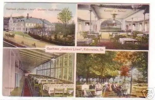 18842 Mehrbild Ak Gasthaus "Goldener Löwe" Rabenstein