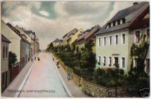 15632 Ak Rosswein Gartenstrasse 1911