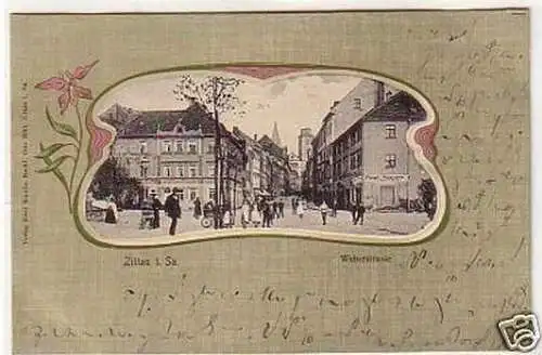 30210 Ak Zittau in Sachsen Weberstrasse 1902