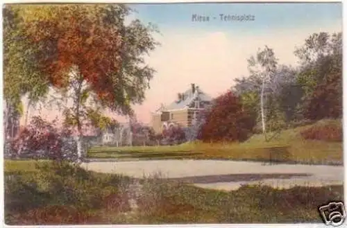 29747 Ak Riesa Tennisplatz 1915