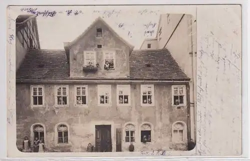 86680 Foto Ak Treffurt Wohnhaus Mehrfamilienhaus 1909
