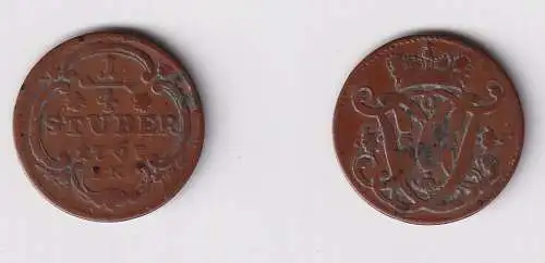 1/4 Stüber Kupfer Münze Erzbistum Köln 1764 (170569)