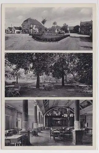 98556 Mehrbild Ak Bobersen bei Riesa, gasthof Admiral 1938
