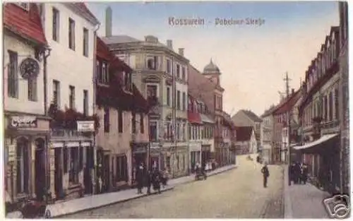 16237 Ak Rosswein Döbelner Strasse um 1910
