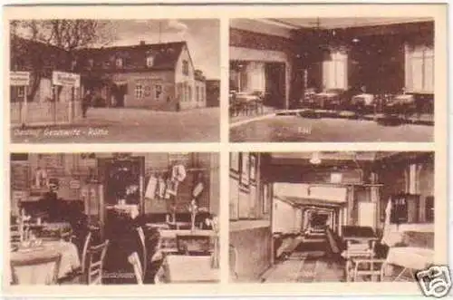 23321 Ak Gasthof Geschwitz-Rötha 1940