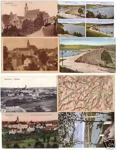 32519/8 Ak Dippoldiswalde Ortsansichten um 1910