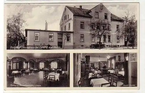 58889 Mehrbild Ak Gasthof Zschadrass bei Colditz an der Mulde 1935