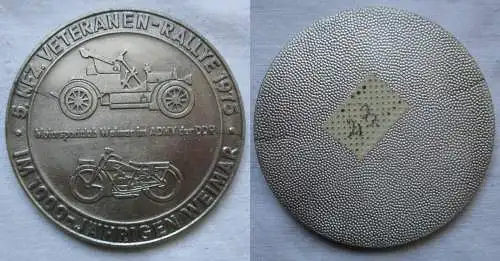 seltene DDR Medaille 5.KFZ-Veteranen Rallye Weimar 1975 (168452)