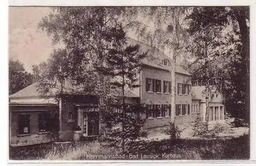 52143 Ak Herrmannsbad Bad Lausick Kurhaus 1919