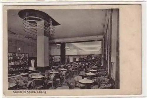 54155 Ak Leipzig Café Centra 1930