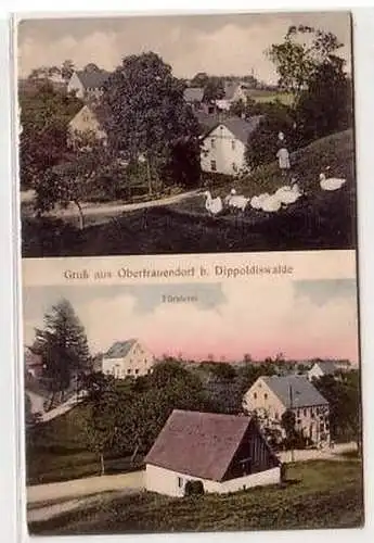 42738 Ak Gruß aus Oberfrauendorf b. Dippoldiswalde 1936