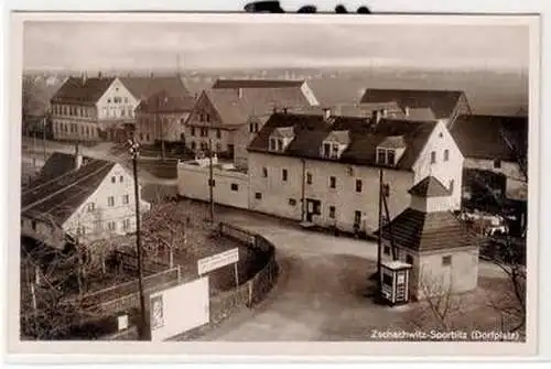 58280 Ak Zschachwitz Sporbitz (Dorfplatz) um 1930