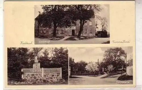 51497 Mehrbild Ak Kaditzsch Gasthof zur Linde 1942