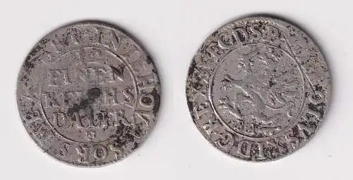 1/12 Taler Silber Münze Pommern schwedische Besetzung 1681 BA Stettin (170674)