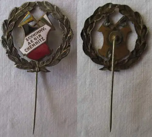emaillierte Anstecknadel Schwimmverein AEGIR Chemnitz (168242)