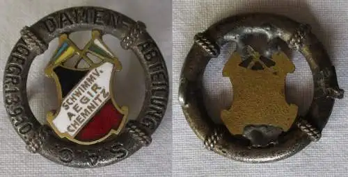 Abzeichen Schwimmverein AEGIR Chemnitz Damen-Abteilung S.A.C. 1910 (107674)