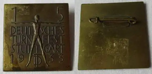 Abzeichen 15. Deutsches Turnfest Stuttgart 1933 Deutsche Turnerschaft (139120)