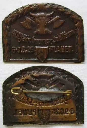 Abzeichen 400jähr. Innungs-Jubiläum Plauen 6.-9. Juni 1926 (111867)