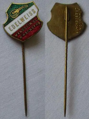 emailliertes Abzeichen Edelweiss Mandolin Club Hirschberg (137709)