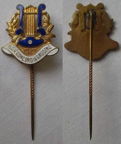 emailliertes Abzeichen Männergesangverein Concordia Gruczno 1923 (124841)