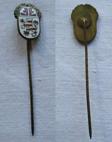 emaillierte Anstecknadel Turn & Sportbund Hessen um 1930 (137419)