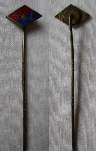 emaillierte Anstecknadel Sportverein S.w.J. um 1930 (118830)