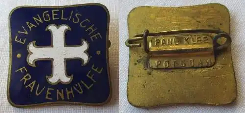 emailliertes Mitgliedsabzeichen evangelische Frauenhilfe "Frauenhülfe" (127038)