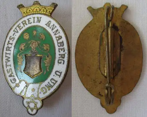 emailliertes Abzeichen Gastwirts-Verein Annaberg und Umgebung (165898)