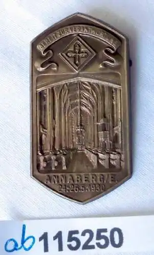 altes Abzeichen Bereit zur Verantwortung Annaberg im E. 1930 (115250)