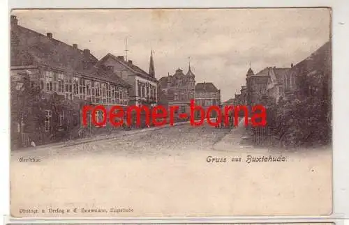 79463 Ak Gruss aus Buxtehude Geestthor 1899