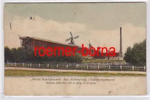 77137 Ak Bad Rothenfelde (Teutoburgerwald) 'Neues Gradierwerk' 1907