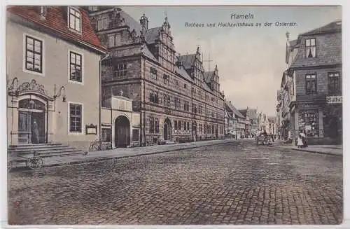 92904 AK Hameln - Rathaus und Hochzeitshaus an der Osterstraße
